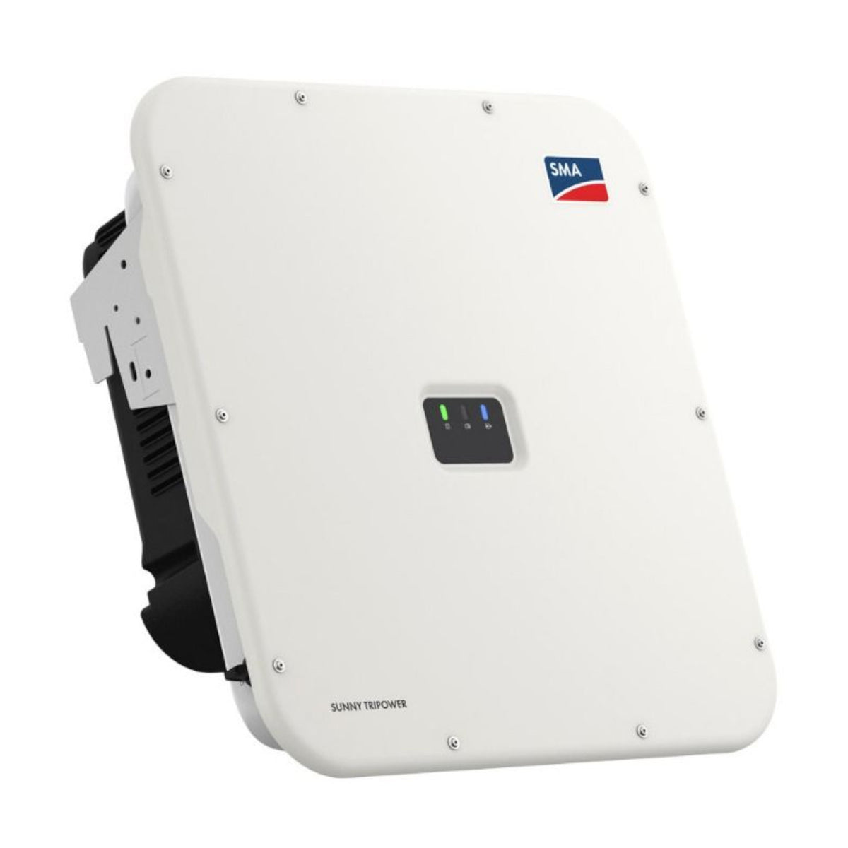SMA Sunny Tripower X STP 30-US-50, 30 kW 480 V, angle view. Frankensolar / SMA product photo.